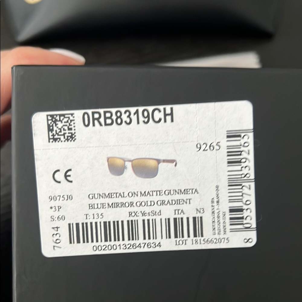 New unisex Ray-Ban Chromance Sunglasses - Picture 6 of 6
